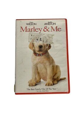 Marley And Me DVD 2008 Owen Wilson Jennifer Aniston Fox Full Screen Edition